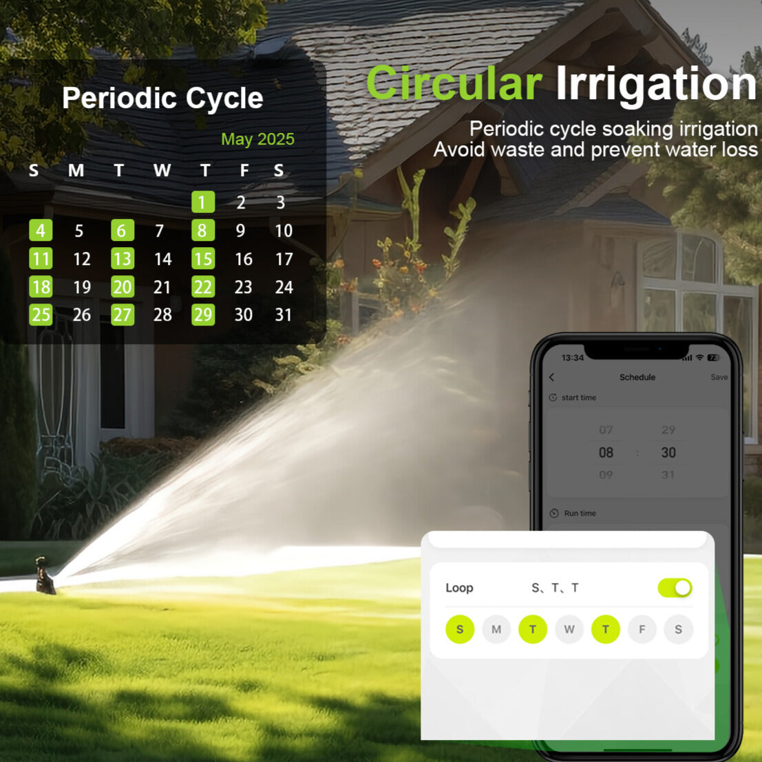 WiFi Garden Water Timer – 2-Zone Smart Irrigation Controller