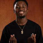 Hip hop zircon dollar sign pendant choker necklace unisex