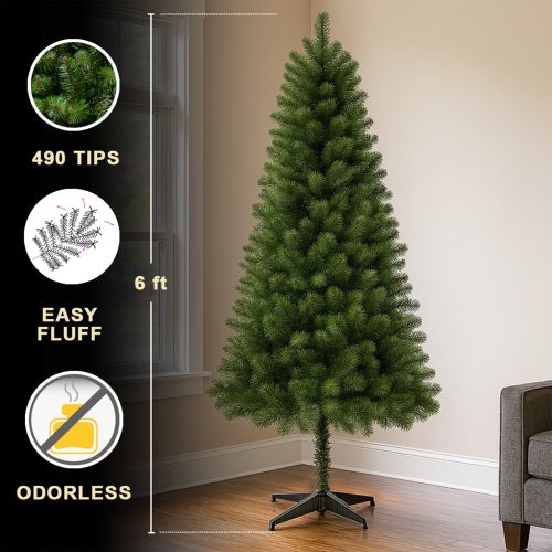 6-foot artificial Christmas tree
