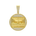 The Last Supper 13mm Large Round Disc Pendant Necklace