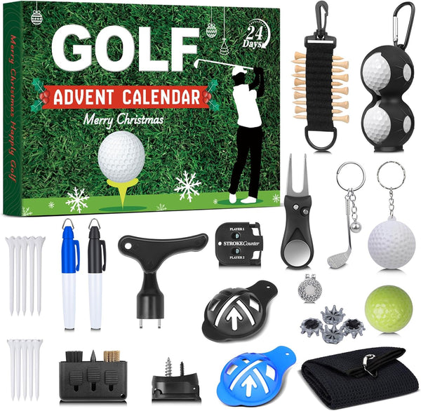 Golf Advent Calendar 2025 – 24 Days of Golf Gifts for Men & Teens
