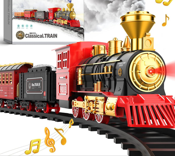 Train Set – Electric Toy Train with Lights & Sound