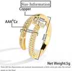 Men’s Hip Hop Gemstone Ring – Iced-Out Luxury Statement Ring for Street Style - gardira