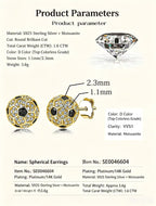 Gardira football earrings featuring small, detailed football-shaped charms hanging from silver hooks.