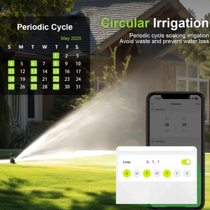 WiFi Garden Water Timer – 2-Zone Smart Irrigation Controller