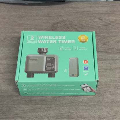 WiFi Garden Water Timer – 2-Zone Smart Irrigation Controller